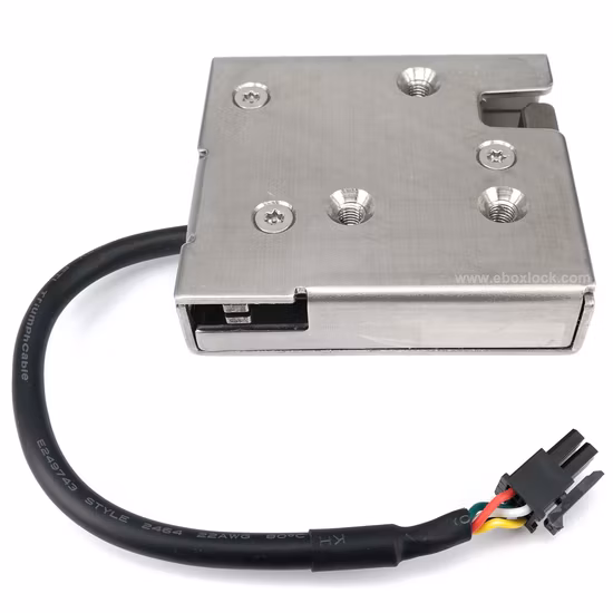 Fechadura eletrônica oculta à prova d'água para armários externos com marcação CE